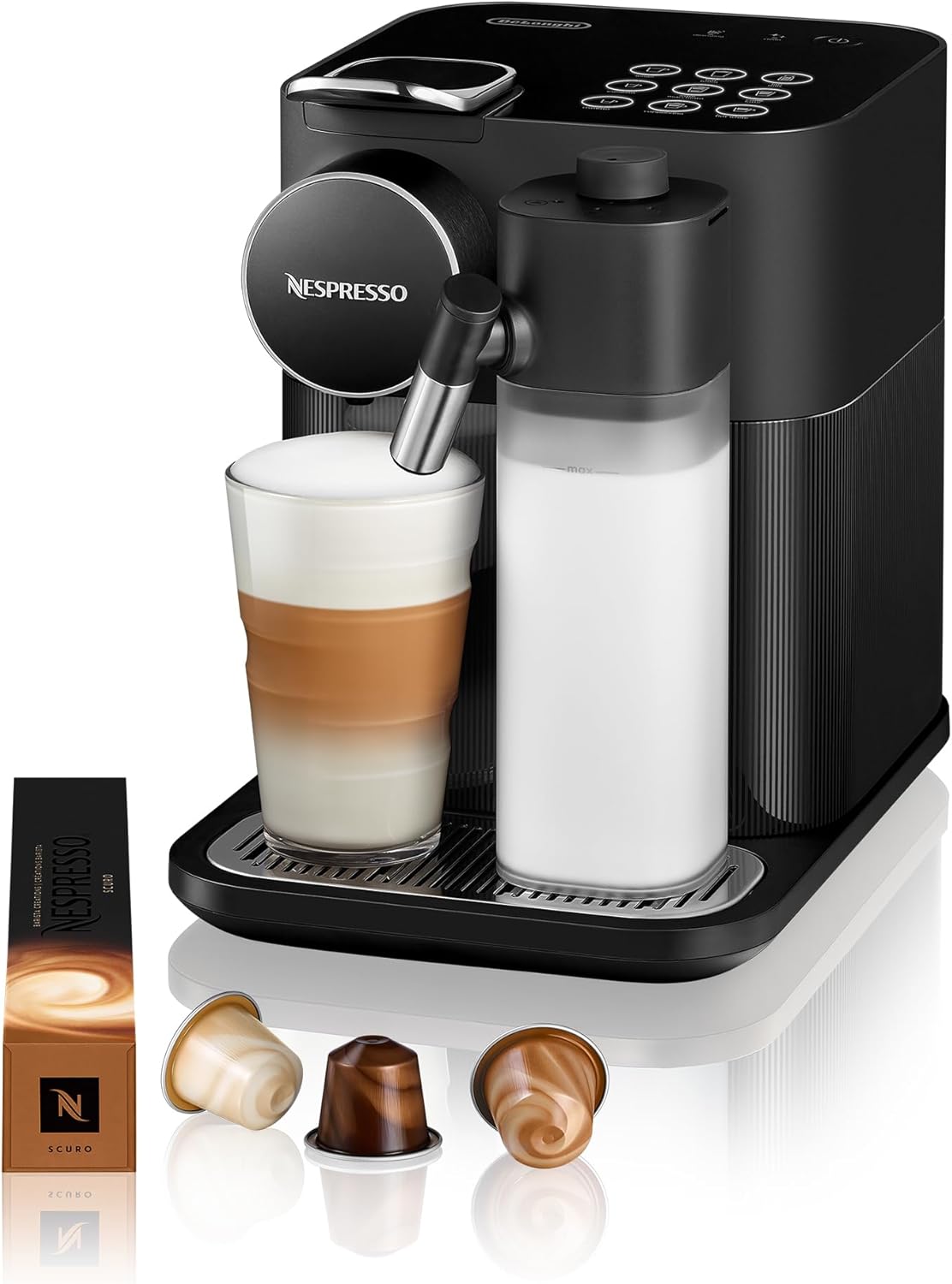 De'Longhi Gran Lattissima EN640.W - Machine à café automatique à une touche pour latte