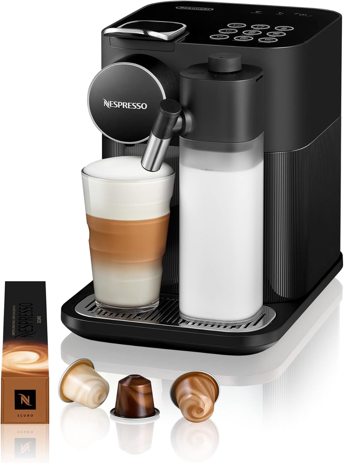 De'Longhi Gran Lattissima EN640.W - Machine à café automatique à une touche pour latte